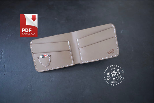 Slim Bifold Guitar Pick Wallet