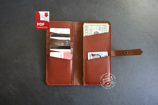 Long Vertical Wallet