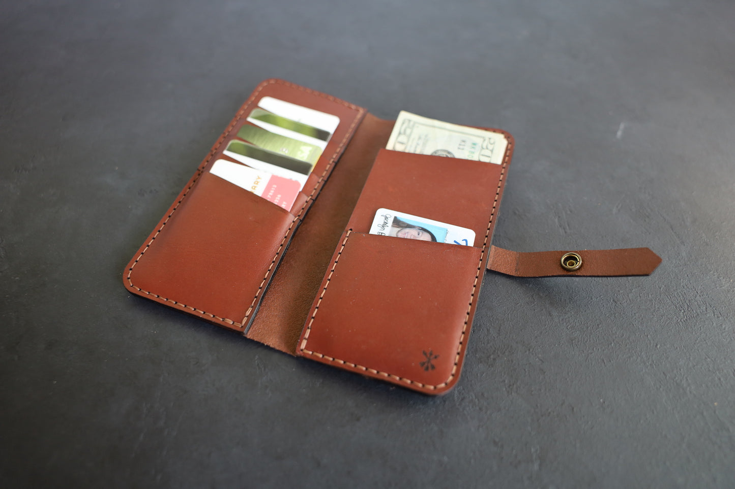 Long Vertical Wallet
