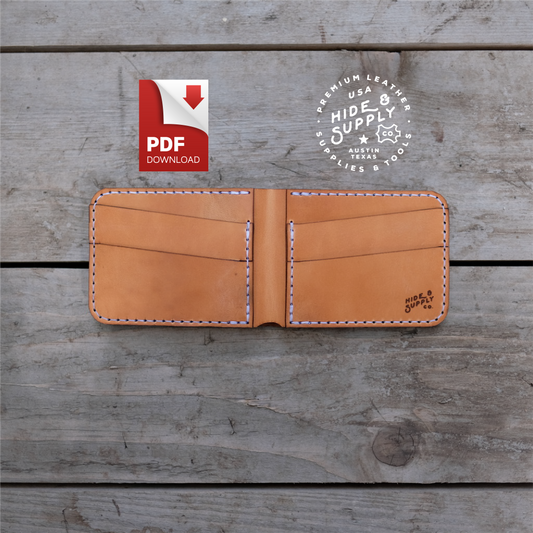 Bifold Six Pockets Wallet