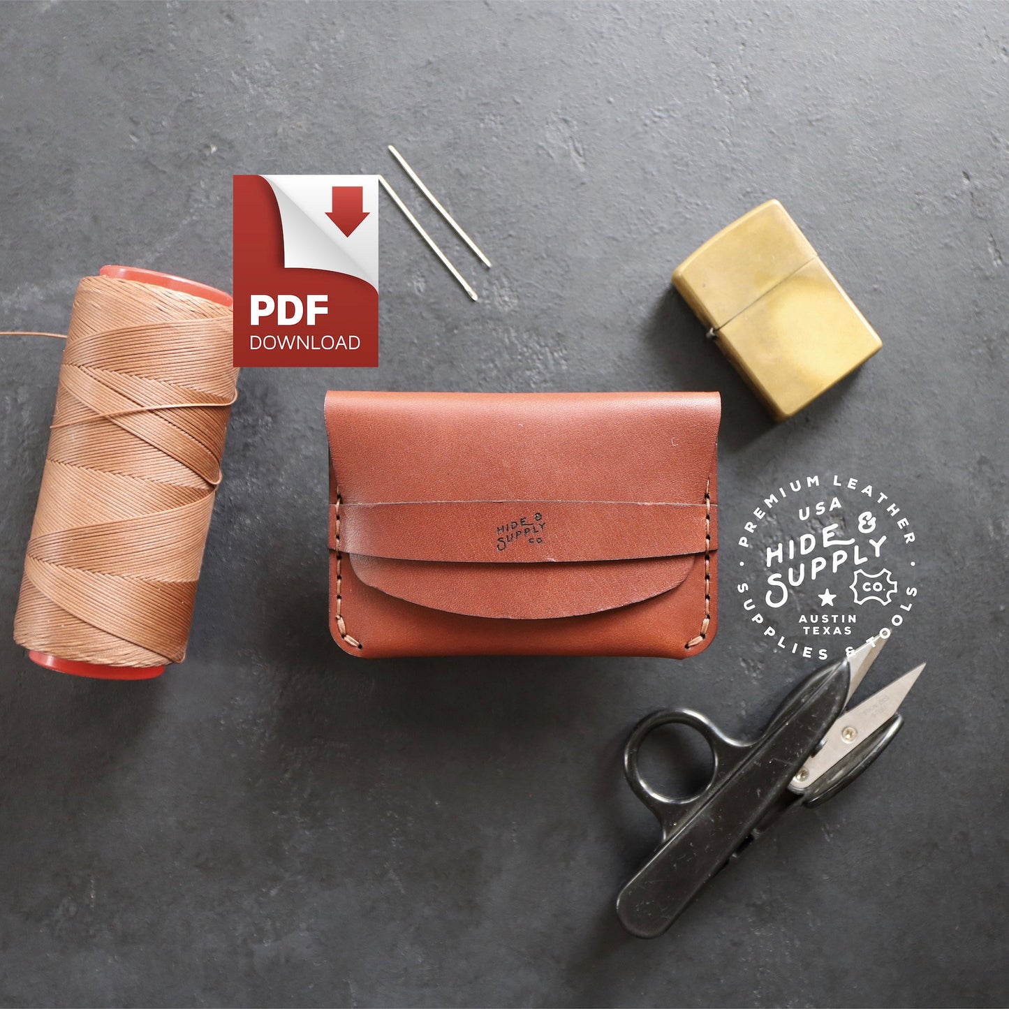 Two Pocket Flap Wallet