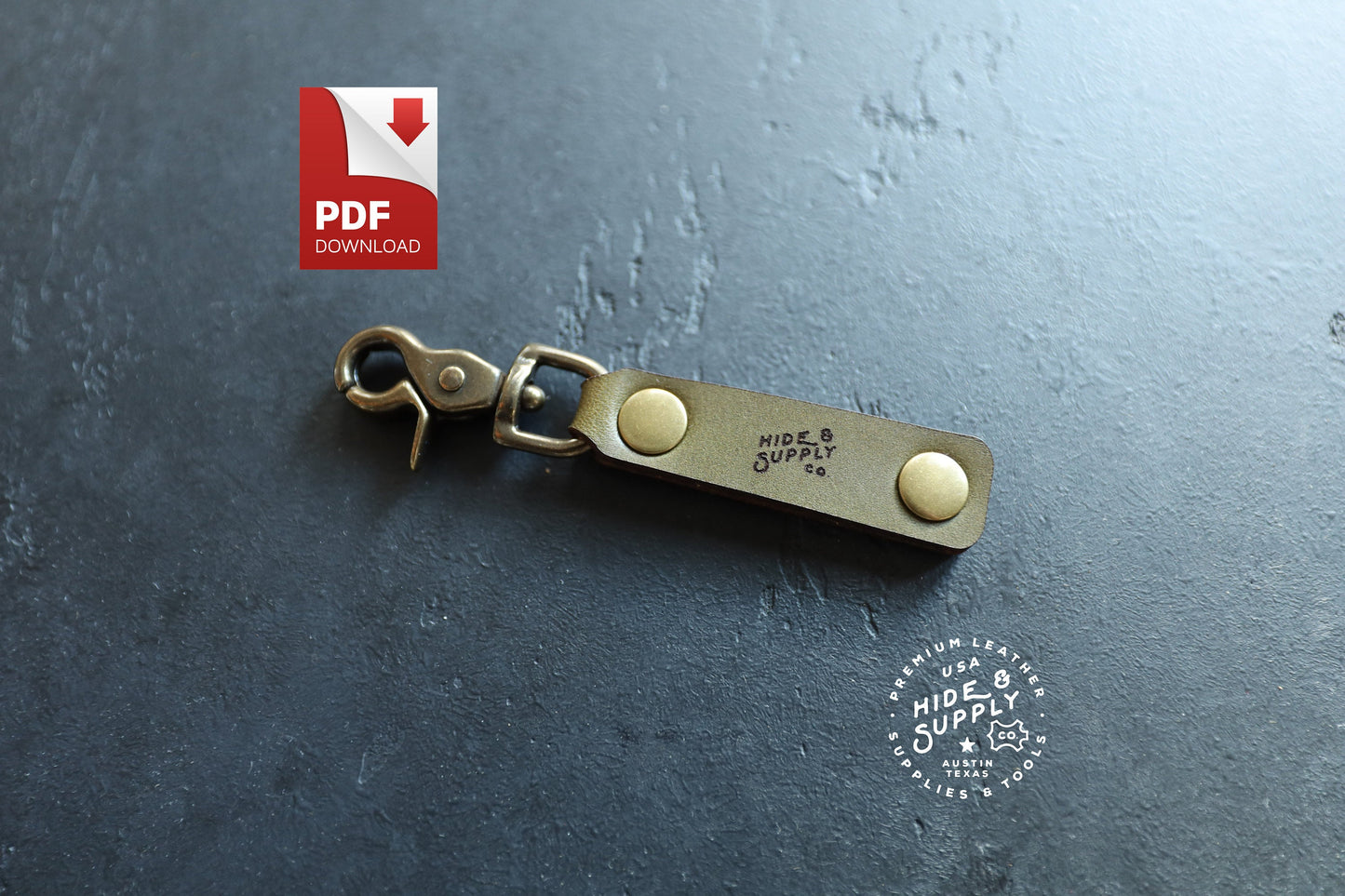 Keychain Swivel Trigger Snap