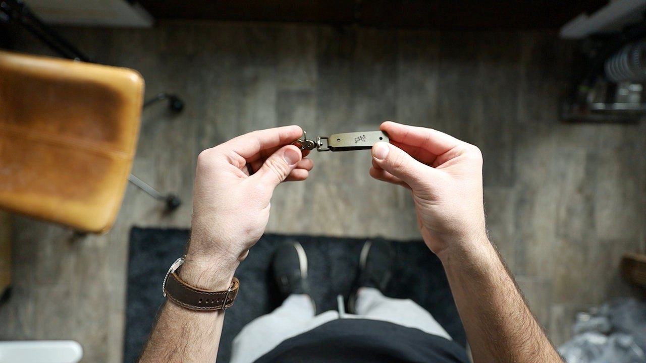 Keychain Swivel Trigger Snap